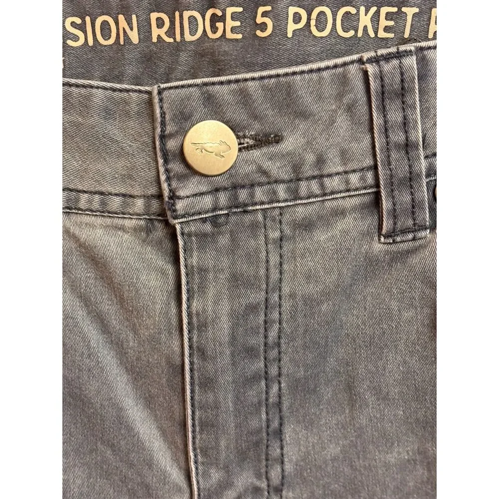 Toad&Co Mission Ridge 5 Pocket Lean Pants Men’s 30x30 Stretch Organic Cotton